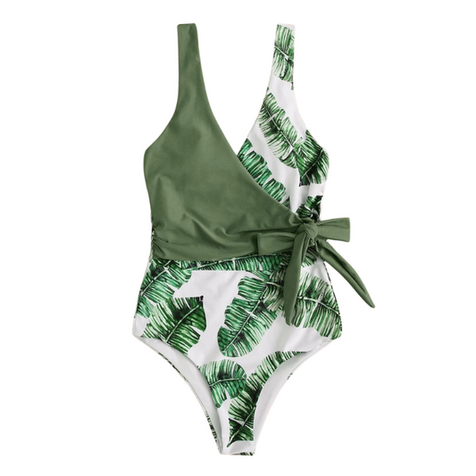 Tropical One Piece Swimwear